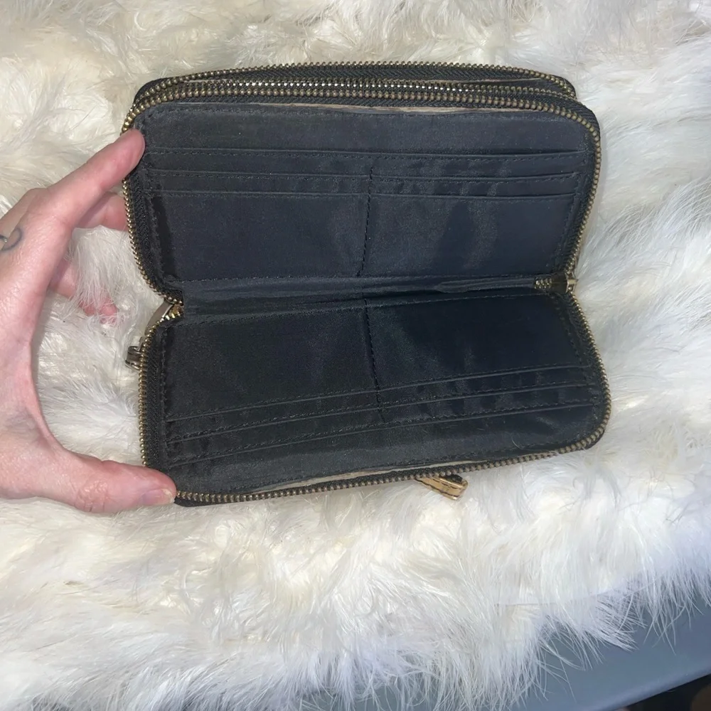 glossy wristlet